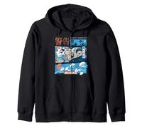 Pitufos Gargamel Tokio Japón Ataque Pitufo Pueblo Atraco Sudadera con Capucha