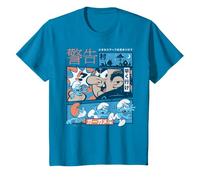 Pitufos Gargamel Tokio Japón Ataque Pitufo Village Camiseta