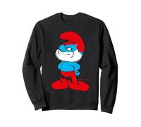 Pitufos Gran Papa Sabio Viejo Inteligente Genio Maestro Pose Clásico Sudadera