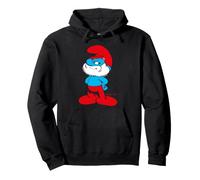 Pitufos Gran Papa Sabio Viejo Inteligente Genio Maestro Pose Clásico Sudadera con Capucha