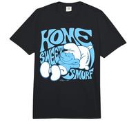 Pitufos Hogar Dulce Pitufo Happy Place Diversión Comodidad Cultura Pop Comfort Colors Adult Heavyweight T-Shirt
