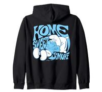 Pitufos Hogar Dulce Pitufo Happy Place Diversión Confort Cultura Pop Sudadera con Capucha