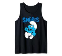 Pitufos Jokey Pitufo Happy Days Feeling Good Fun Friends Retro Camiseta sin Mangas