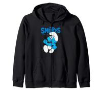 Pitufos Jokey Pitufo Happy Days Feeling Good Fun Friends Retro Sudadera con Capucha