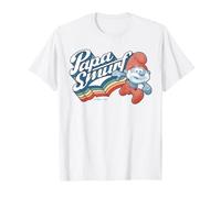 Pitufos Papa Pitufo Papá Abuelo Día del Padre Mejor Amigo Retro Camiseta