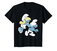 Pitufos Pitufina Broma Broma Risa Dibujos Animados 80s 90s Clásico Camiseta