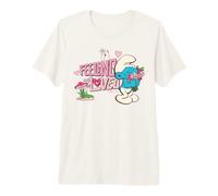 Pitufos Pitufina Día de San Valentín Sentirse Amado Corazón Clásico Camiseta Premium