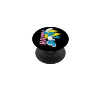 Pitufos Pitufina Feliz Sonrisa Amigos De Dibujos Animados 80s 90s Clásico PopSockets PopGrip Adhesivo