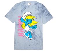 Pitufos Pitufina Feliz Sonrisa Amigos De Dibujos Animados Clásico 80s 90s Comfort Colors Adult Heavyweight T-Shirt