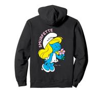 Pitufos Pitufina Girly Pretty Flowers Queen Bee Classic Love Sudadera con Capucha