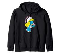 Pitufos Pitufina Girly Pretty Flowers Queen Bee Love Classic Sudadera con Capucha