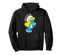 Pitufos Pitufina Girly Pretty Flowers Queen Bee Love Classic Sudadera con Capucha