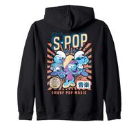 Pitufos Pitufina Hefty Harmony Música Pop Clásico Tokio Japón Sudadera con Capucha
