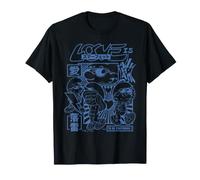 Pitufos Pitufina Love Story Valentines Tokyo Street Classic Camiseta