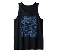 Pitufos Pitufina Love Story Valentines Tokyo Street Classic Camiseta sin Mangas
