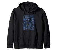 Pitufos Pitufina Love Story Valentines Tokyo Street Classic Sudadera con Capucha