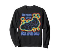 Pitufos Rainbow Dreams Happy Nap Sleepy Pitufo Daydream Retro Sudadera