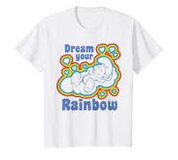 Pitufos Rainbow Dreams Happy Nap Sleepy Pitufo Retro Daydream Camiseta