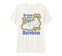 Pitufos Rainbow Dreams Happy Nap Sleepy Pitufo Retro Daydream Camiseta Premium