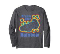 Pitufos Rainbow Dreams Happy Nap Sleepy Pitufo Retro Daydream Manga Larga