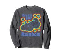Pitufos Rainbow Dreams Happy Nap Sleepy Pitufo Retro Daydream Sudadera