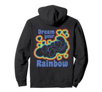Pitufos Rainbow Dreams Happy Nap Sleepy Pitufo Retro Daydream Sudadera con Capucha