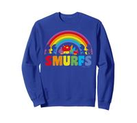 Pitufos Rainbow Village Colorido Amigos Clásico Cómic Arte Sudadera
