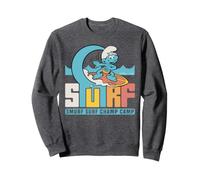 Pitufos Surfing Champ Camp Ganador Tabla de Surf Wave Trend Rider Sudadera