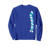 Pitufos Trabajo en Equipo Solucionador de Problemas Genio Retro Dibujos Animados 80s 90s Sudadera