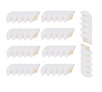 Pitxsgsia - Juego de 50 abanicos de mano de boda, ventilador plegable de bambú chino para suministros de fiesta, decoración de regalo de bricolaje