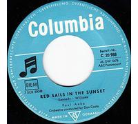 Pity-Pity/Red sails in the Sunset(7" Vinyl Single)(1958)(Columbia C 20988)