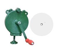 Pitycbo Afiladora de Tijeras Manual, Herramienta de Manivela, Afilador de Tijeras Fácil de Usar con Muela Abrasiva, 4inch