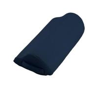Pitycbo Almohadas para Piernas, Almohada de, Almohada Ergonómica para Reposapiés debajo Del Escritorio para Oficina, Viajes, Coche, Avión, Azul Oscuro