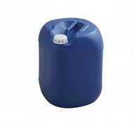 Pitycbo Barril Químico Bidón Contenedor Tambor con Tapa de Rosca Sellada y Tapón Interno Estructura Plástica PP Engrosada Apilable con Mango Cómodo Apto para, Azul, L