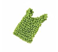 Pitycbo Bolsa de Compra Plegable Bolsa Reutilizable Bolsa Expandible Bolsa de Tela con Acordeón Elástico de Poliéster Firme Hasta 7 Kg Se Pliega a Tamaño Mano, Verde Aguacate