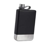 Pitycbo Botella de Vino Ligera para Beber, Ideal para Picnics, Negro