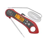 Pitycbo Digital para Carne con Sonda Bluetooth Inalámbrica y Doble Instantáneo Resistente al y Fácil