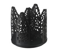 Pitycbo Dispensador de Vasos de Papel, Portavasos, Soporte para Vasos, Estante Multifuncional, Material PS para Baño, Cocina, Hogar Y Oficina, Negro, Individual