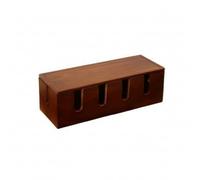 Pitycbo Organizador Cables Versátil | Rectangular, Altura bajo, Caja para Cables, Escritorio, como Se Muestra