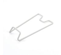 Pitycbo te para Marco de Fotos Caballete Atril Porta Placas de Metal sin Taladros Ni Clavos para Proteger Muebles Estructura de Hierro Resistente para Piezas, Blanco, Grande