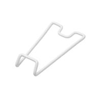Pitycbo te para Marco de Fotos Caballete Atril Porta Placas de Metal sin Taladros Ni Clavos para Proteger Muebles Estructura de Hierro Resistente para Piezas, Blanco, Mediano