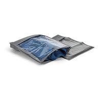 Più Easybag Funda TNT para Camisas y jerséis, Tela, Color Ceniza, 33.0 x 45.0 x 5.0 cm