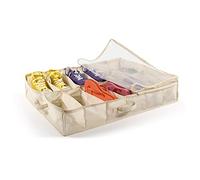 Più easybag Zapatero Saco Funda TNT, Tela, Crudo, 75.0 x 60.0 x 15.0 cm