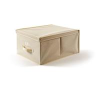 Perfetto TNT Custody Easybox Dimension-40 x 50 x 25 cm, Color Beige, Tela, Crudo, Talla única