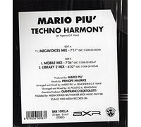 Piu Mario - Techno Harmony [Vinyl 12] [VINYL]