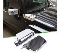 PIUGILH - Cubierta de ventilaci n lateral para cap de motor, compatible con Hummer H3 2005-2009, accesorios exteriores para coche, 2 unidades