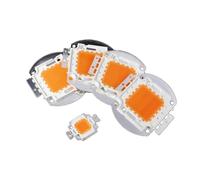 PIUHRKLEVD 5pcs LED cob Full sepctrum 10W/20W/30W/50W/100W Plant Grow chip High Power Bead Lamp Module floodlight 400-840nm(100W)