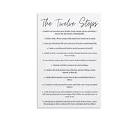 PIUHRKLEVD Daily Inspiration Poster Principles for Living Canvas Wall-Art Encouraging Art for Home Office and Space(Unframed,16x24inch(40x60cm))