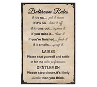PIUHRKLEVD Rural Living Motto Metal Tin Sign Homestead Decor Chicken Coop Garden Shed Garage 8 X 12 inch