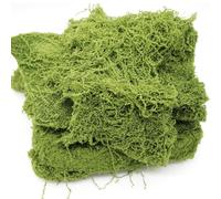 Piuluvor® Musgo Artificial Decoracion 200g Plantas Decorativas Artificiales Musgo Nailon Planta Artificial Musgo para Belenes Jardines Eternos Pared Acuario Modelismo (Verde Oscuro)